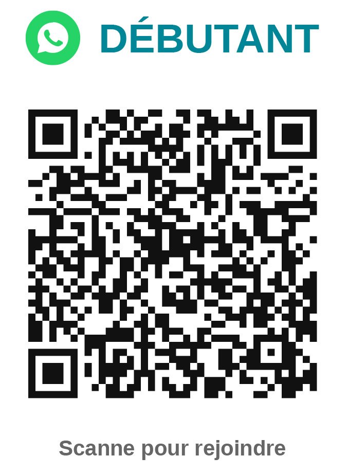 QR Code Padel Débutants